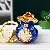 Wholesale Korean Creative Wealth Fish Keychain for Retailers - Double-sided classic lucky bag sapphire-single OPP bag packaging