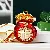 Wholesale Korean Creative Wealth Fish Keychain for Retailers - Double-sided classic lucky bag red-single OPP bag packaging