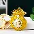 Wholesale Korean Creative Wealth Fish Keychain for Retailers - Double-sided classic lucky bag gold-single OPP bag packaging