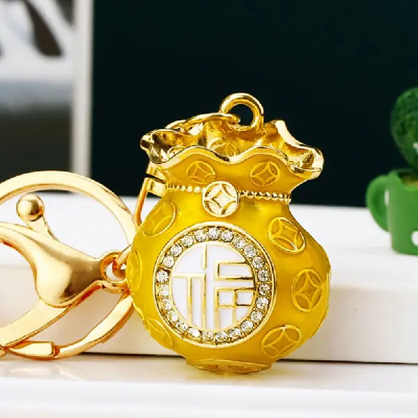 Double-sided classic lucky bag gold-single OPP bag packaging,chaincharmsupply.com