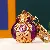 Wholesale Korean Creative Wealth Fish Keychain for Retailers - Pisces lucky bag purple-single OPP bag packaging