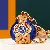 Wholesale Korean Creative Wealth Fish Keychain for Retailers - Pisces Lucky Bag Sapphire-single OPP bag packaging