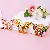 Wholesale Colorful Crystal Butterfly Keychains for Retail - Gem butterfly color mixed hair-single OPP bag packaging