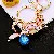 Wholesale Colorful Crystal Butterfly Keychains for Retail - A38 crystal butterfly blue-single OPP bag packaging