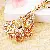 Wholesale Colorful Crystal Butterfly Keychains for Retail - Rhinestone butterfly pink-single OPP bag packaging