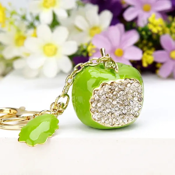 Big Green Apple-single OPP bag packaging,chaincharmsupply.com