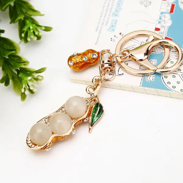 Moonstone Peanut White-Single OPP bag packaging,chaincharmsupply.com