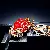 Convertible Car Keychain for Women | Rhinestone Charm Supply - Cute Q version car red-single OPP bag packaging