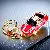 Convertible Car Keychain for Women | Rhinestone Charm Supply - Full Rhinestone supercar pink-single OPP bag packaging