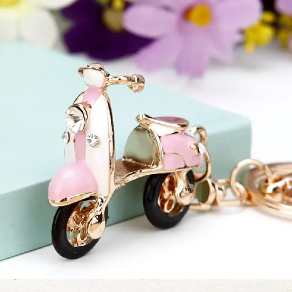 Motorcycle pink-single OPP bag packaging,chaincharmsupply.com