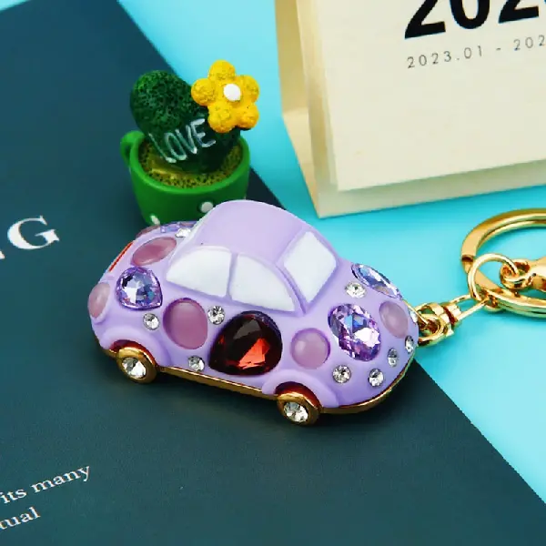 Beetle Purple-Single OPP bag packaging,chaincharmsupply.com