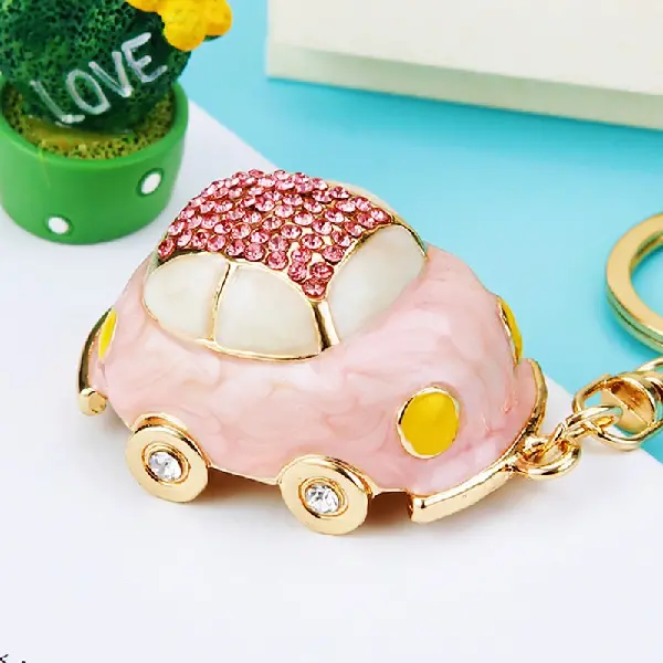 New version of Beetle pink-single OPP bag packaging,chaincharmsupply.com