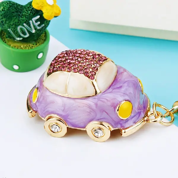 New version of Beetle purple-single OPP bag packaging,chaincharmsupply.com