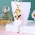 Wholesale Rhinestone Fox Plush Keychain & Cute Bag Charm Supply - A445 plush fox white-single OPP bag packaging