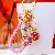 Wholesale Rhinestone Fruit Cherry Keychains for Retailers - Pink Lucky Rope + Full Rhinestone Cherry Pink - Single OPP Bag Packaging