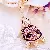 Moonstone Rhinestone Turtle - Wholesale High-Quality Bag Charms - Rhinestone turtle purple-single OPP bag packaging
