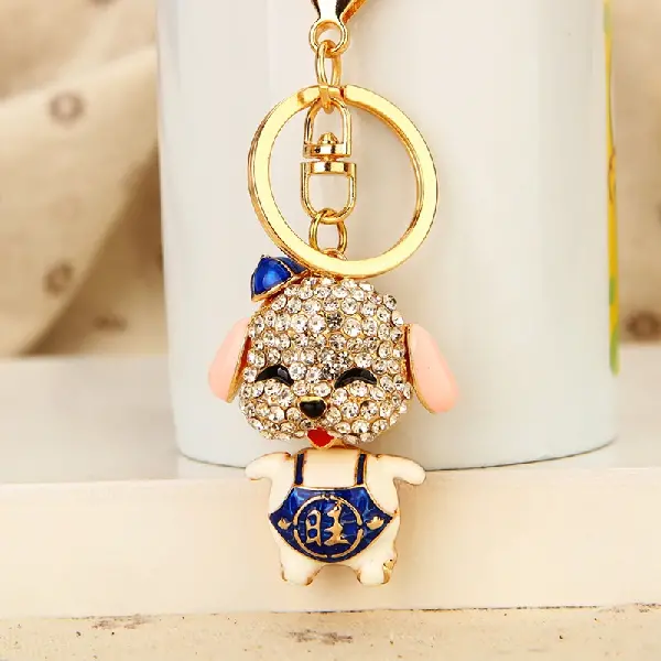 Want Want Puppy Blue-single OPP bag packaging,chaincharmsupply.com