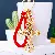 Rhinestone Love Cross Keychain Wholesale Supply for Retailers - Red rope + A28 cross hollow pattern - single OPP bag packaging