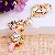 Wholesale Rhinestone-Encrusted High Heels & Bag Charm Supply - Perfume bottle lipstick pink-single OPP bag packaging