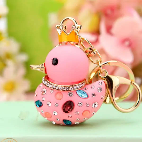 Little duck pink-single OPP bag packaging,chaincharmsupply.com