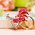 Wholesale Rhinestone Little Swan Keychain & Bag Charm Supply - Hen-single OPP bag packaging