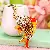 Wholesale Rhinestone Little Swan Keychain & Bag Charm Supply - There is fish orange every year - single OPP bag packaging