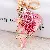 Wholesale Rhinestone Little Swan Keychain & Bag Charm Supply - Fish pink every year-single OPP bag packaging