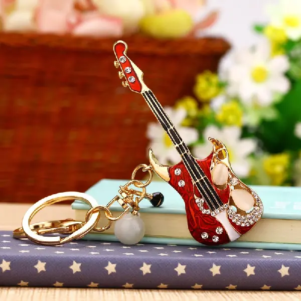 Romantic Guitar-single OPP bag packaging,chaincharmsupply.com