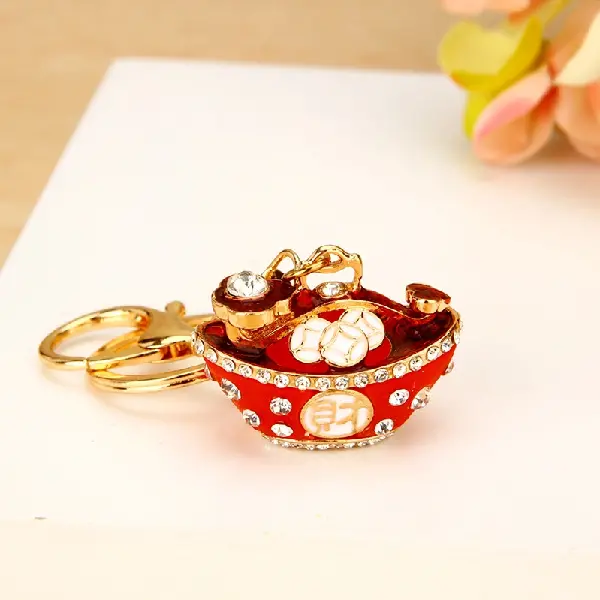 Fortune Little Yuanbao Red-single OPP bag packaging,chaincharmsupply.com