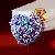 Wholesale National Rose Love Car Keychain Supply for Retailers - A880 national trend rose big love purple night star river