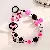 Barbie Phone Charm Supply - Wholesale Keychain & Bag Charms - Rose-red heart