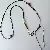 Brown Leather Cord Earphone Case Phone Lanyard Wholesale - Love rope