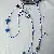 Brown Leather Cord Earphone Case Phone Lanyard Wholesale - Long blue rope