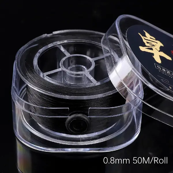 Thickness: 0.8mm, black, about 50 meters/roll,chaincharmsupply.com