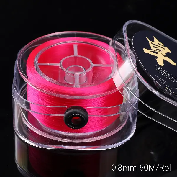 Thickness: 0.8mm, rose red, about 50 meters/roll,chaincharmsupply.com