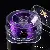 Crystal Wire Rope Bracelets Wholesale Supply with Quality Craftsmanship - Thickness 0.8mm Purple About 50 meters/roll