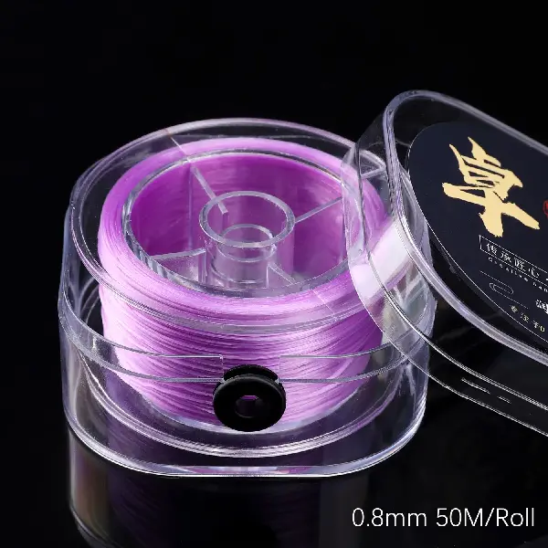 Thickness 0.8mm, light purple, about 50 meters/roll,chaincharmsupply.com