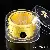 Crystal Wire Rope Bracelets Wholesale Supply with Quality Craftsmanship - Thickness: 0.8mm, light yellow, about 50 meters/roll