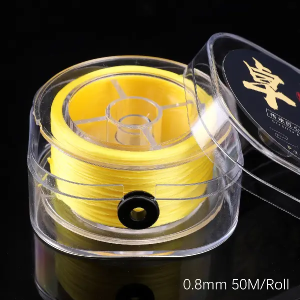 Thickness: 0.8mm, light yellow, about 50 meters/roll,chaincharmsupply.com