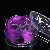 Crystal Wire Rope Bracelets Wholesale Supply with Quality Craftsmanship - Thickness 0.8mm Purple About 100 meters/roll