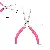 Wholesale Pink Needle Nose Pliers for DIY Jewelry Crafting - Upgraded model - Glitter handle, long needle nose pliers (no teeth), about 15cm long - 1 pair