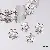Wholesale Alloy Tori Spacer Beads Supply for Retailers - 08 model 8mm hole diameter about 1mm silver 50 pcs/pack