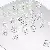 Wholesale Alloy Tori Spacer Beads Supply for Retailers - 15 styles, 10mm, aperture about 1mm, silver, 20 pcs/pack