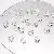 Wholesale Alloy Tori Spacer Beads Supply for Retailers - 16 models, 9mm, aperture about 1mm, silver, 20 pcs/pack