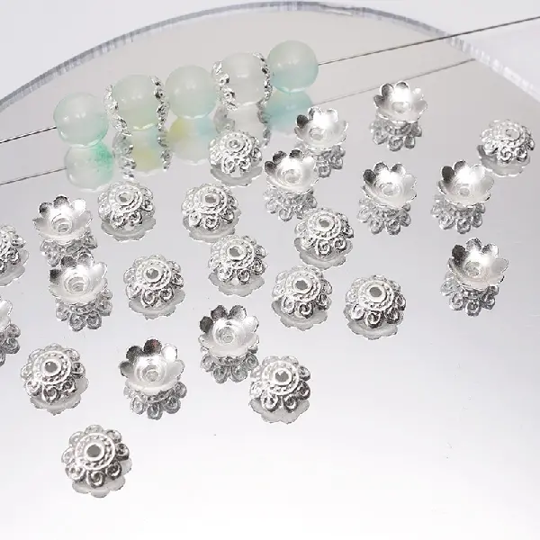 19 models 8mm hole diameter about 1mm silver 20 pcs/pack,chaincharmsupply.com