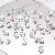 Wholesale Alloy Tori Spacer Beads Supply for Retailers - 21 models 8mm hole diameter about 1mm silver 20 pcs/pack
