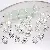 Wholesale Alloy Tori Spacer Beads Supply for Retailers - 23 models 6mm hole diameter about 1.5mm silver 30 pcs/pack
