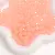 Wholesale Glass Jelly Imitation Jade Beads for Retail Supply - Apricot color-8mm aperture about 1.5mm 50 pieces/pack