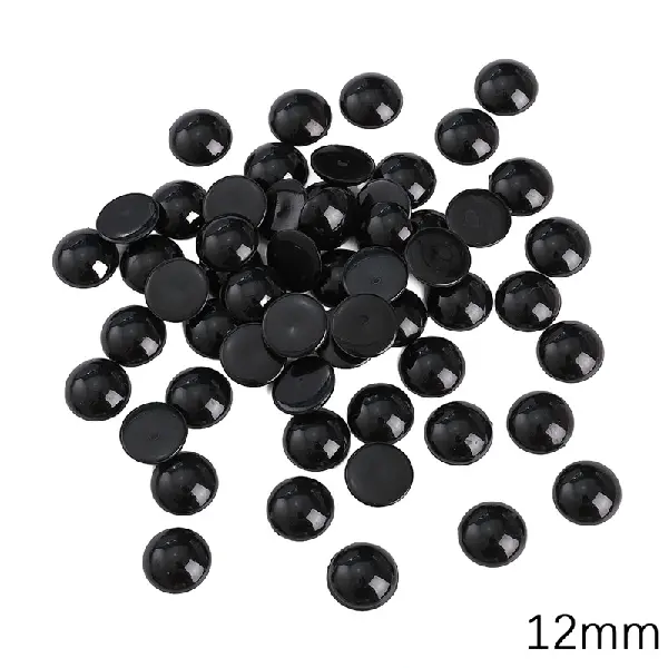 Round diameter about 12mm, 40 pieces/pack,chaincharmsupply.com