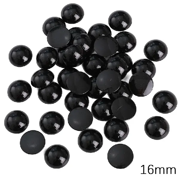 Round diameter about 16mm, 20 pieces/pack,chaincharmsupply.com